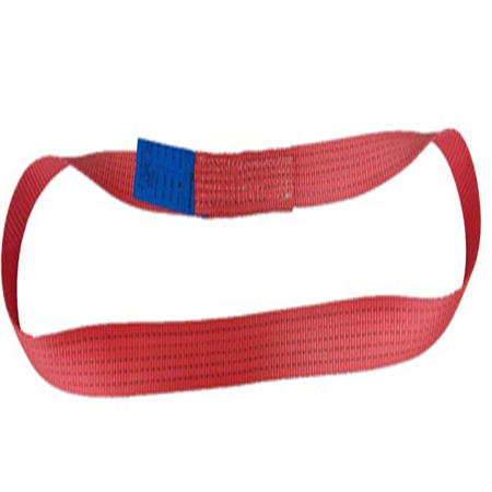 Color disposable lifting belt, circular flat steel pipe sling, disposable color flat lifting belt