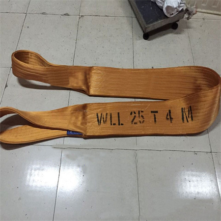 Nylon flat lifting strap Nylon flat sling