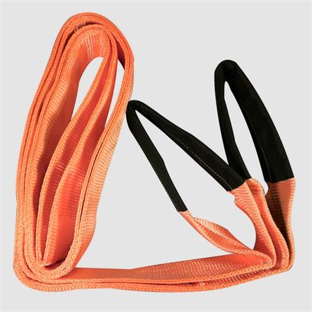 Colored flat double eye lifting strap Colored flat double eye sling Colored flat double eye lifting strap