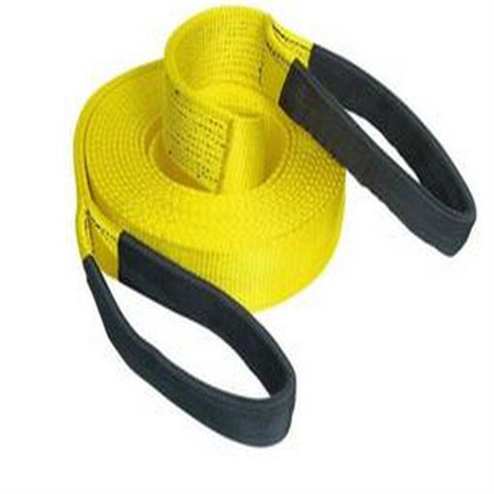 Double headed buckle flat colored lifting strap flat colored double buckle polyester lifting strap