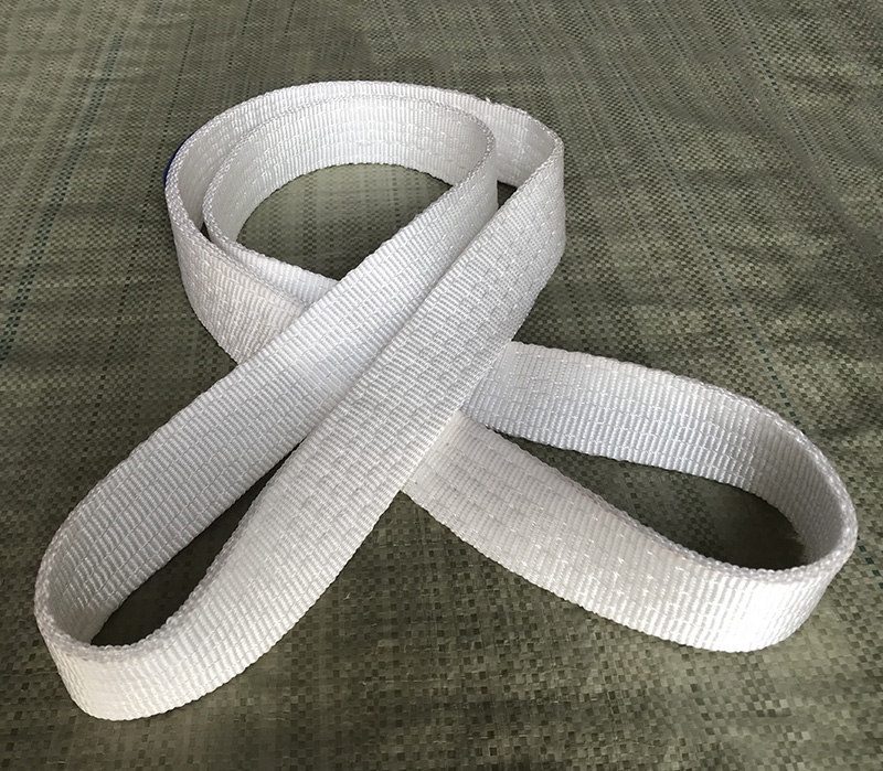 丙纶一次性白色吊装带 丙纶一次性白色吊装带